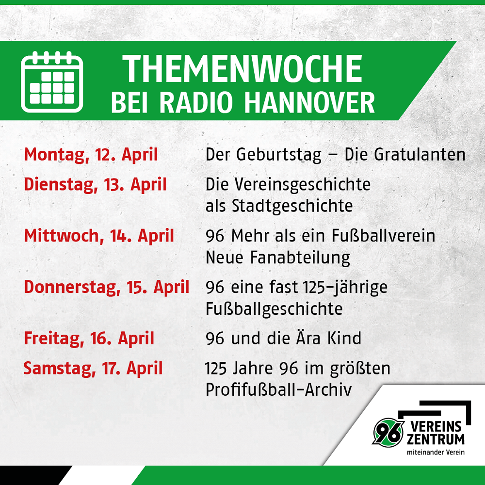 Themenwoche bei Radio Hannover zum Nachhören